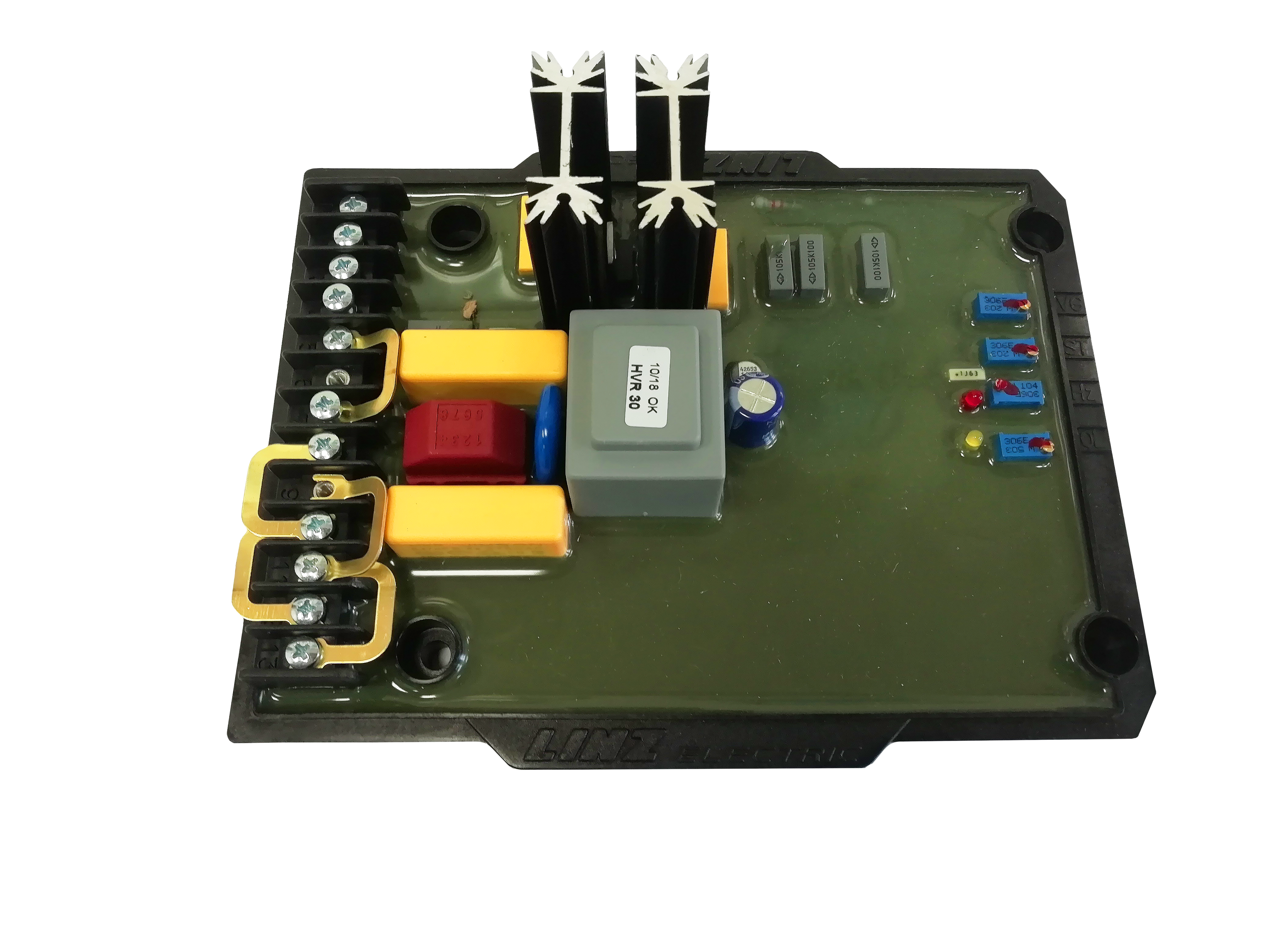 Регулятор напряжения AVR hvr30 (HVR-30) для Linz Electric подключение.